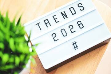 Lightbox Showing TRENDS 2026 &mdash; Future Insight and Innovation Concept