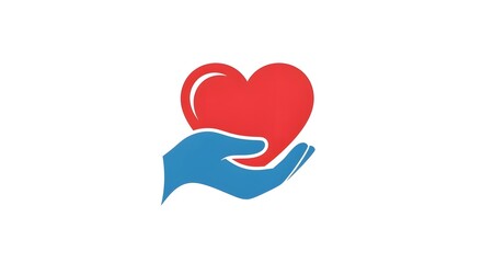 Heart in Hand - Care and Support Illustration