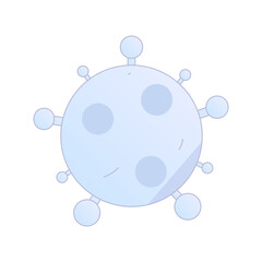 Digital Healthcare Service Telemedicine Gradient Flat Vector Illustration Medical Technology Asset
