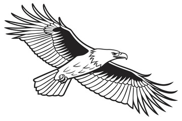 Lighthouse and Keeper's House Vector Illustration - Monochrome Coast Graphic