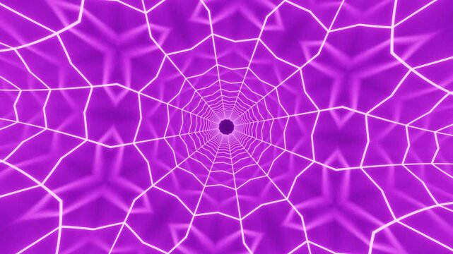 Mesmerizing Ornamental Kaleidoscope: A Dynamic Abstract Neon Mandala Mosaic Featuring Intricate Geometric Patterns and Vibrant Visuals
