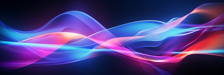 Harmonic Wave: A mesmerizing display of flowing, translucent waves in a symphony of vibrant hues.
