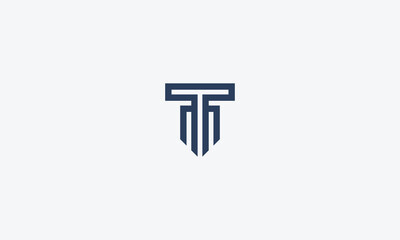 Branding letter t logo design