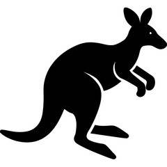kangaroo vector illustration