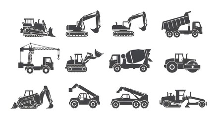 Obraz premium excavator in a construction site