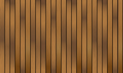 Realistic brown wooden slat panel with vertical lines, natural timber texture perfect for interior design, wall backgrounds, furniture mockups, packaging, and decorative patterns. High-quality seamles