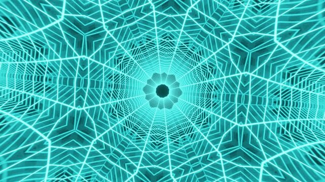 Abstract Neon Kaleidoscopic Mandala: A Vibrant Geometric Mosaic Featuring Ornamental Patterns and Symmetrical Designs for Dynamic and Captivating Visual Backgrounds
