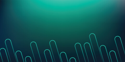 Digital technology speed connect blue green background, cyber nano information, abstract communication, innovation future tech data, internet network connection, Ai big data, line dot illustration