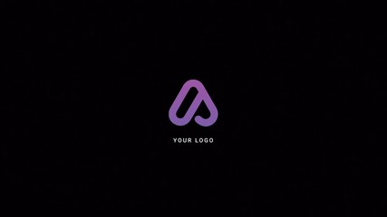 Clean 3d energetic logo intro reveal. A modern presentation to your business, tv serial, movie, news, and many more, 4k high fps, 3d render, 3d reveal of a logo stings - Powered by Adobe