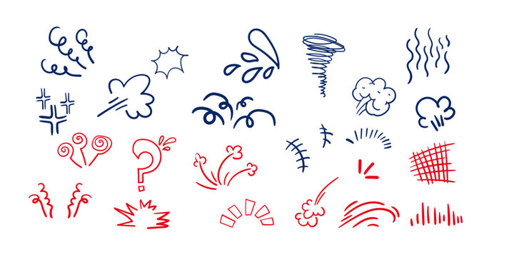 Cartoon doddle setup,cartoonist scribbles collection,Hand drawn manga expression collection,expressive design doddle,comic type design for photo edit.   