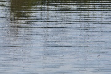 Abstract of small waves in sea in summer, Laajalahti, Espoo, Finland.