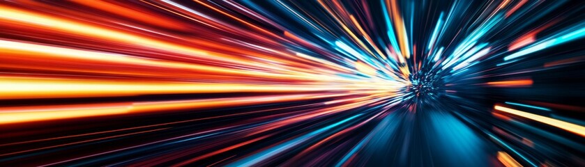 Abstract Light Streaks Speed of Light, motion , abstract