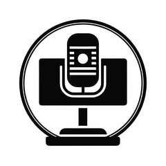 Icon of Desktop Recording Symbol