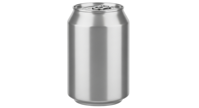 Can, generic aluminum beverage container