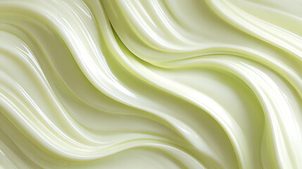 Matcha swirl delight in a creamy texture culinary journey close-up minimalist design
