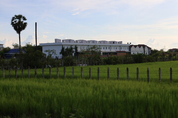 Obraz premium siem reap city cambodia countryside daytime