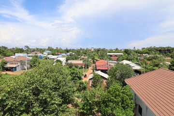 Obraz premium siem reap city cambodia countryside daytime