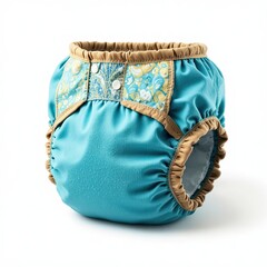 Fashionable Baby Swim Diaper, Stylish Design, Water Fun, Product Photography, Isolated Background, Studio Shot, Parenting Essentials