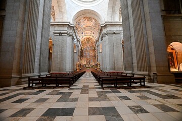 Basilica in the Monastery, San Lorenzo de El Escorial, Madrid, Spain
November 16, 2025