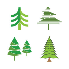  pine tree logo design