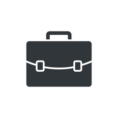 Briefcase symbolizes business professionals carrying documents in a corporate setting, representing work and career advancement.