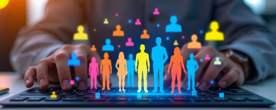 Enhancing recruitment efficiency human resources management hologram interface for diverse workforce planning