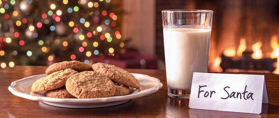 christmas still life with cookies