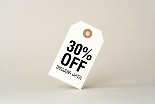 Unlock huge savings with this 30% off discount offer, perfect for boosting sales and attracting customers to your retail store or online shop today