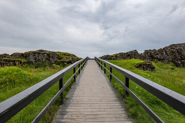 Fototapeta premium Thingvellir national park in Iceland