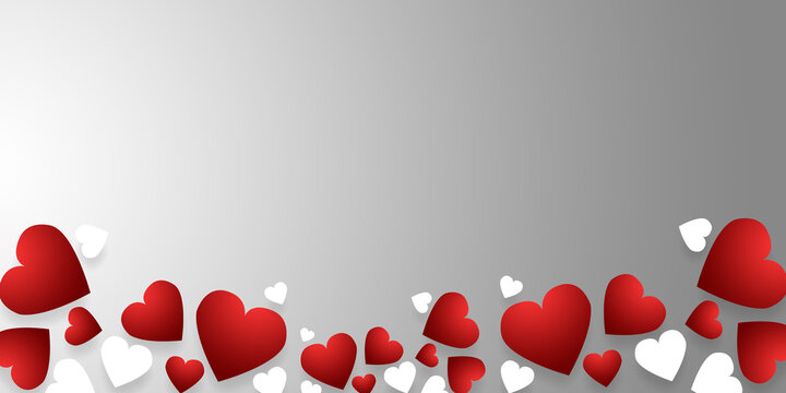 Valentine's Day background illustration, the festival of love