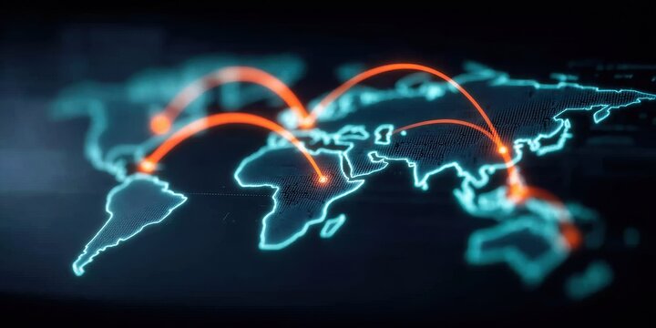 Units send continuous pulses to the server which scans the link along the route to ensure optimal performance and maximize profit from data flows