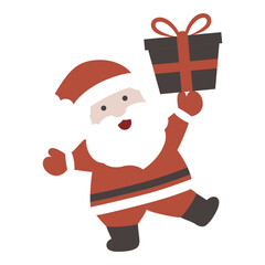 Christmas element with white background