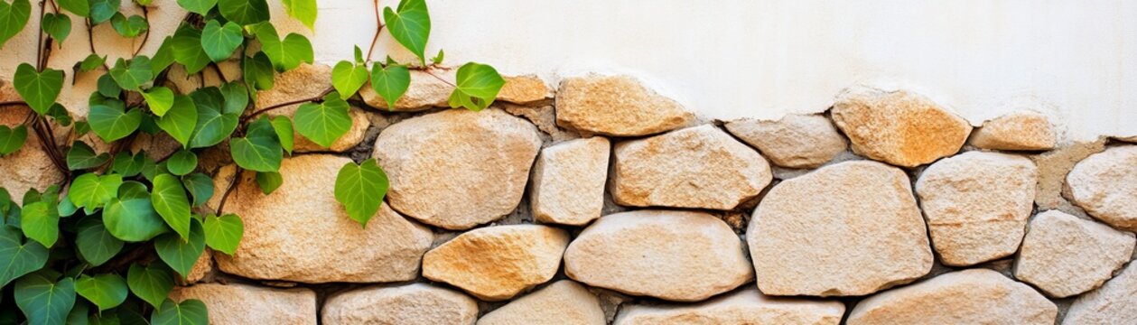 Ivy on Stone Wall, nature , wall