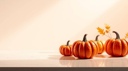 halloween background with pumpkin illustration