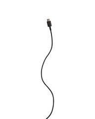 USB Type-C cable isolated on a transparent PNG. Ideal for concepts related to business technology,...