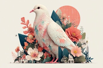 September 21 world peace day concept mage