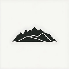 vector illustration of mountain landscape