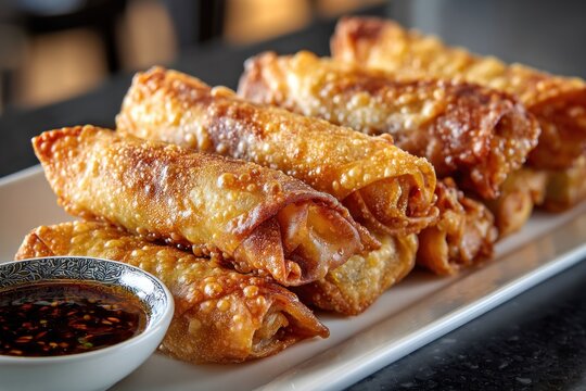 Crispy chile relleno food close-up photography. For Mexican, food, cuisine, cooking, recipe, traditional content.