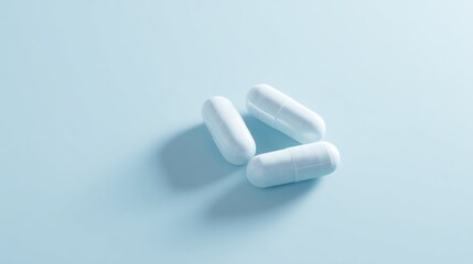 White capsule pills medication healthcare pharmaceutical. For medicine, healthcare, pharmaceutical, pills, medication, health, drug, medical content.