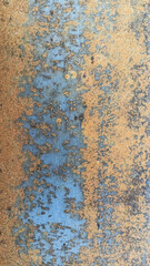 Rusted metal surface texture with reddish-brown color and natural spot patterns.
