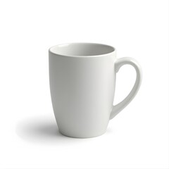 Blank White Ceramic Mug &ndash; Minimalist Coffee & Tea Mockup for Branding, E-Commerce, and Custom Designs