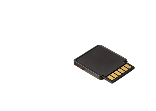 MicroSD card on suitable background 2