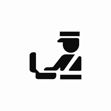 customs controls check icon sign vector