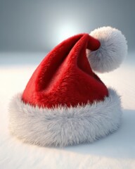 Capture the holiday spirit with this festive Santa hat, perfect for Christmas campaigns, winter promotions, and adding a touch of seasonal cheer