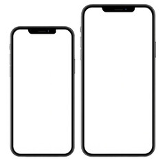  3d rendered hand holding smartphone with blank screen isolated on transparent background for app mockup, ui design, mobile interface and digital presentation