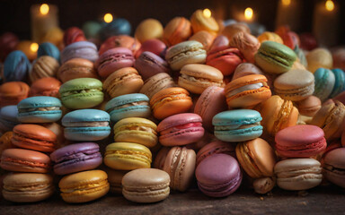 Macarons in a Dark Room