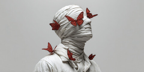 A Captivating Portrait Showcasing the Essence of a Man's Presence and Poise