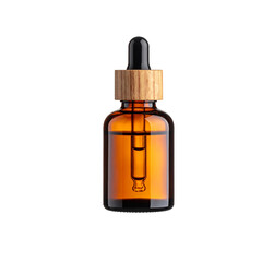  Amber Dropper Bottle – PNG Transparent Background
