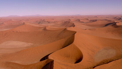 beautiful Namib desert from a bird’s eye view 530