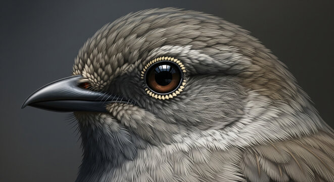 bird head colose-up